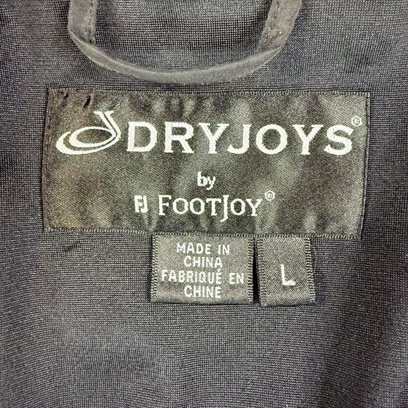 DryJoys by FOOTJOY Men's Large Convertible Rain Jacket Golf Zip Up FJ Activewear - Picture 5 of 6